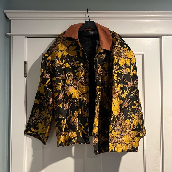 Anthropologie Brocade Trucker Jacket- OS- NWT - Picture 7 of 12